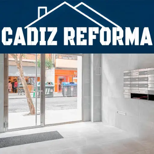 Empresa de reformas del portal de la comunidad de vecinos en Cádiz