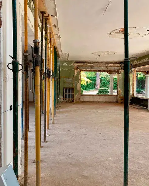 obra de reforma integral en chalet provincia de cadiz